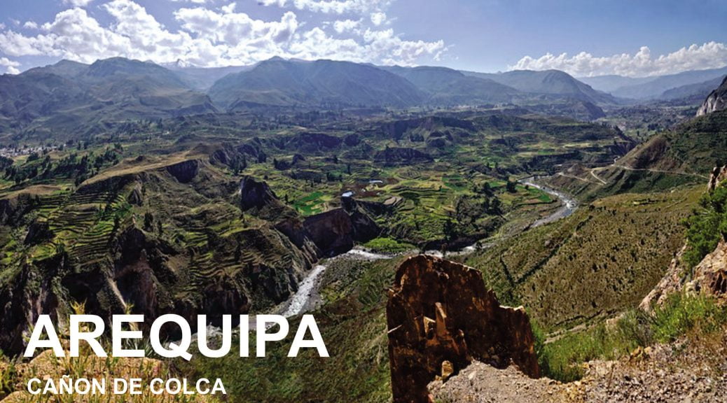 Valle del Colca es una pintoresca región ubicada en la cordillera de los Andes al sur
